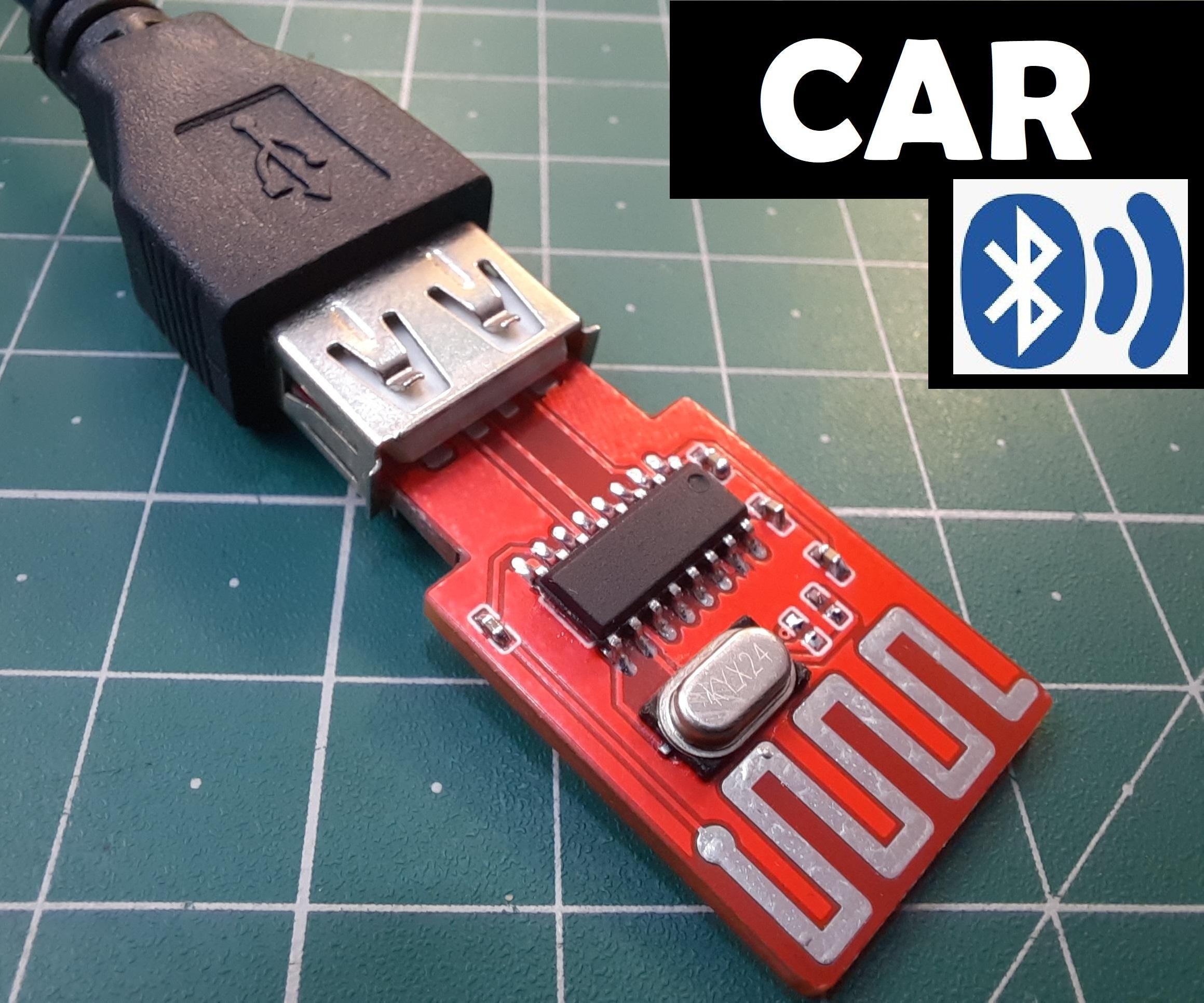 DIY USB Bluetooth 3.0 PCB for Car Amplifier