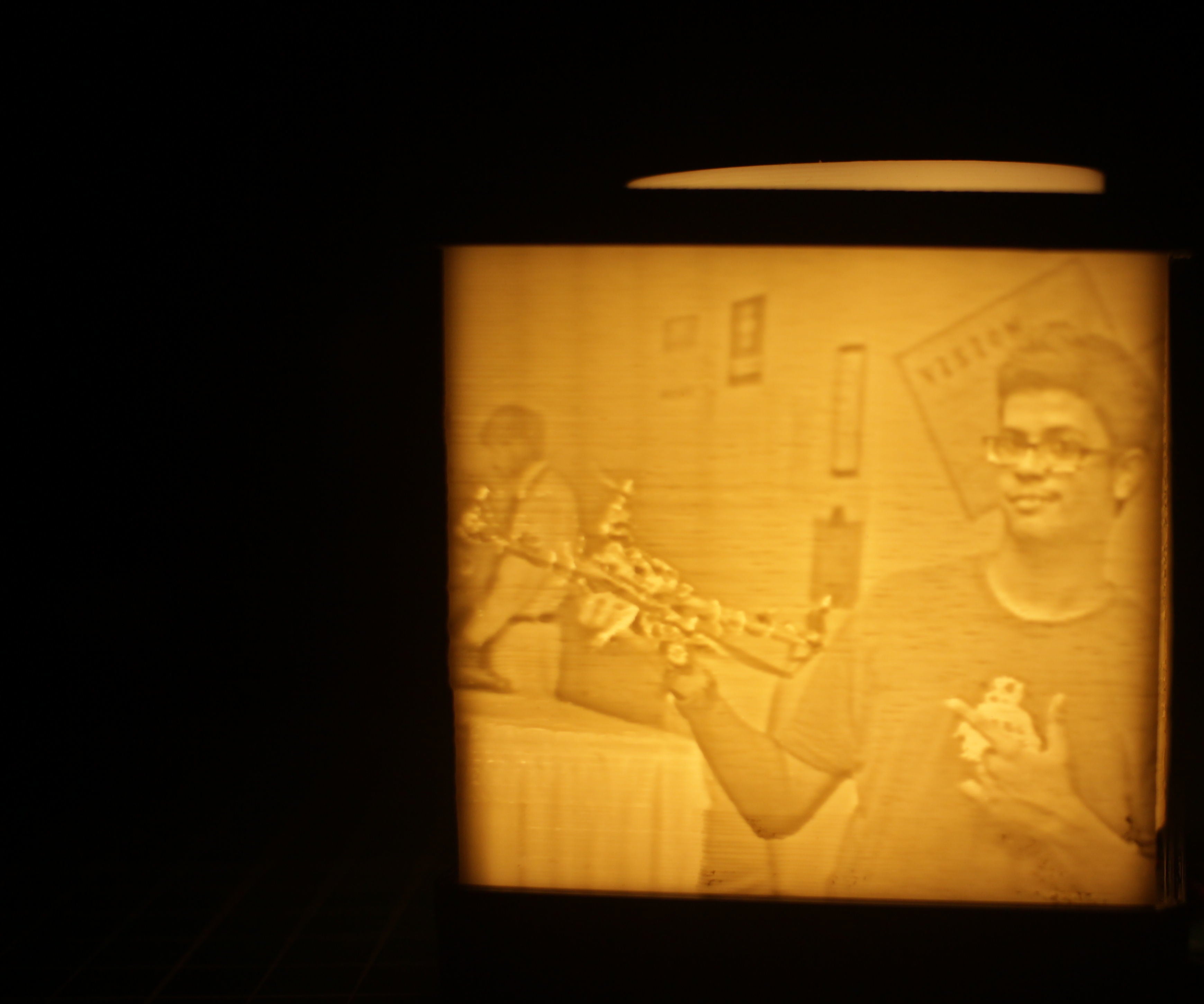 Lithophane Lamp : 3D PRINTING YOUR PHOTOS!