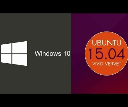 Dual Boot Windows 10 With Ubuntu 15.04