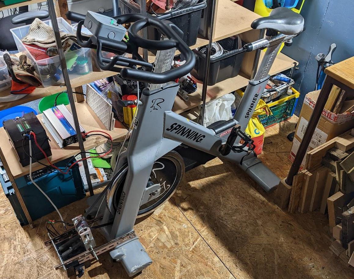 Most Efficient Electricity Generating Stationary Bike