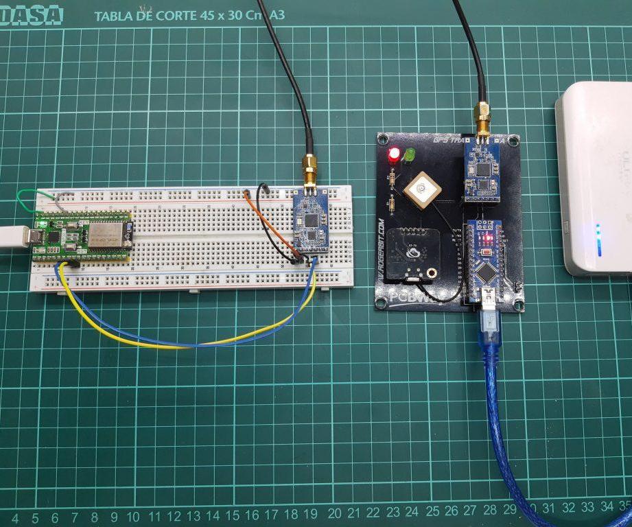GPS Tracker Without Cellular Network With LORA Module