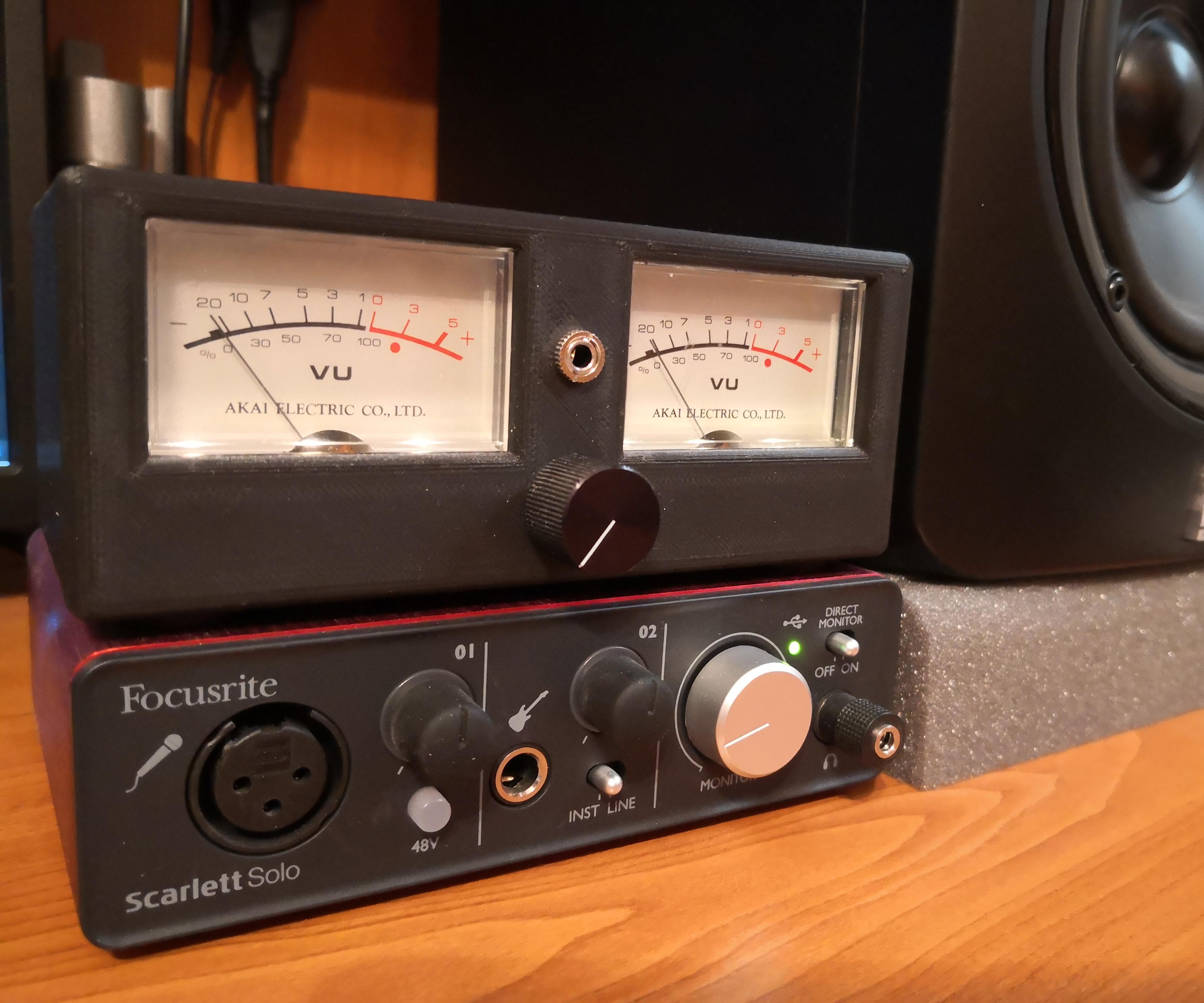 Retro Analog Audio VU Meter From Scratch!