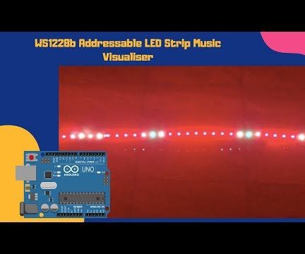 Music Reactive RGB LED Strip With Code| WS1228b | Using Arduino & Microphone Module