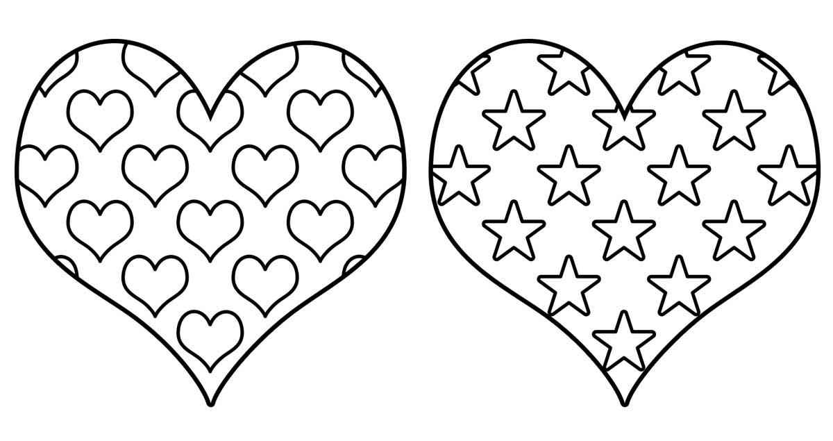 Heart Coloring Page