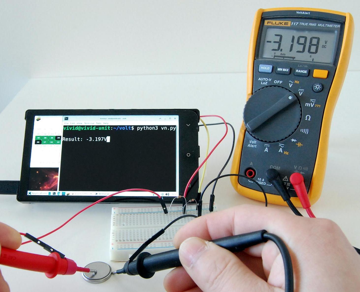 Measure Low, Higher and Negative Voltages With Vivid Unit