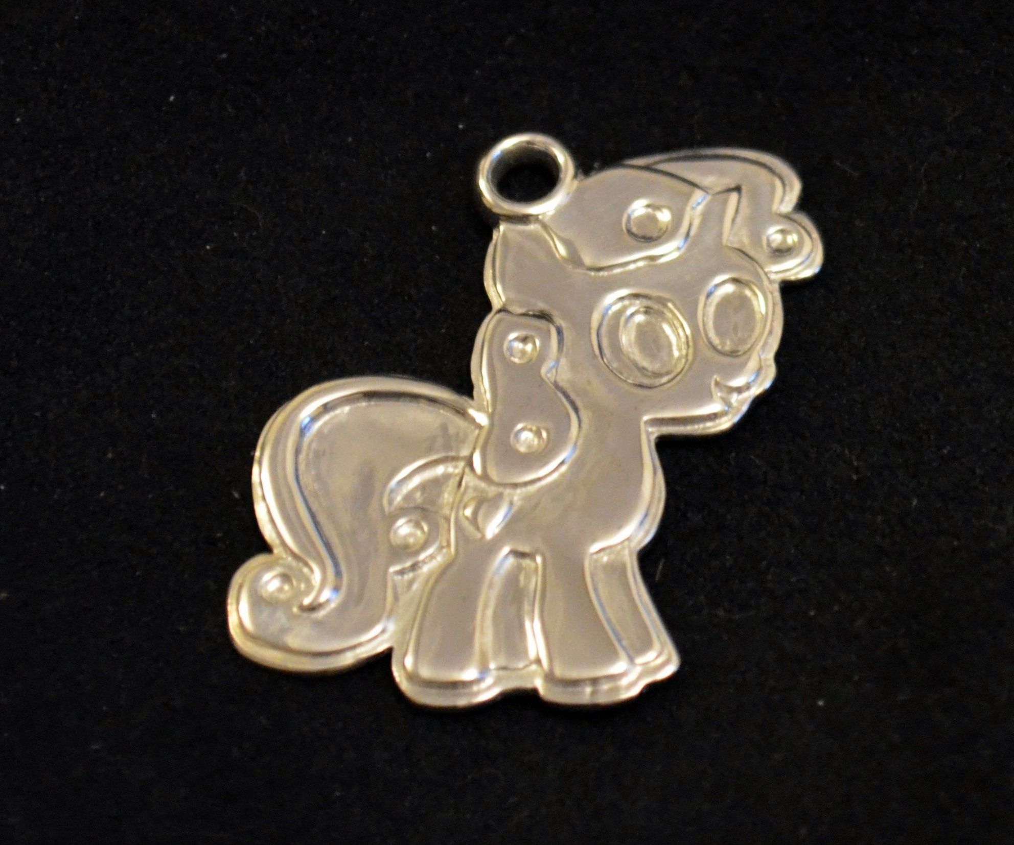 Custom 3D Printed (in Silver) My Little Pony Charm