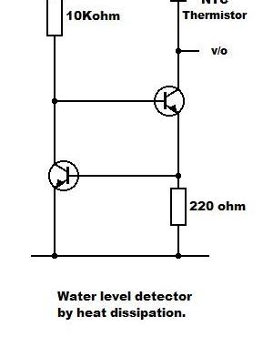NTC Thermistor Water Level Detector.