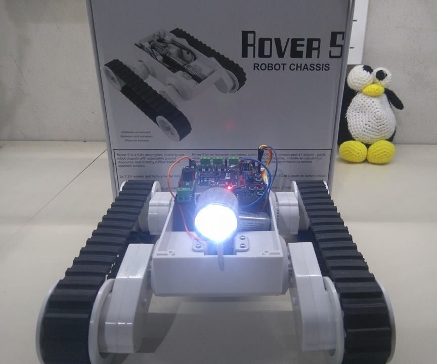 Robótica: Rover 5 Un Buen Chasis Para Crear Tu Primer Robot Fácilmente