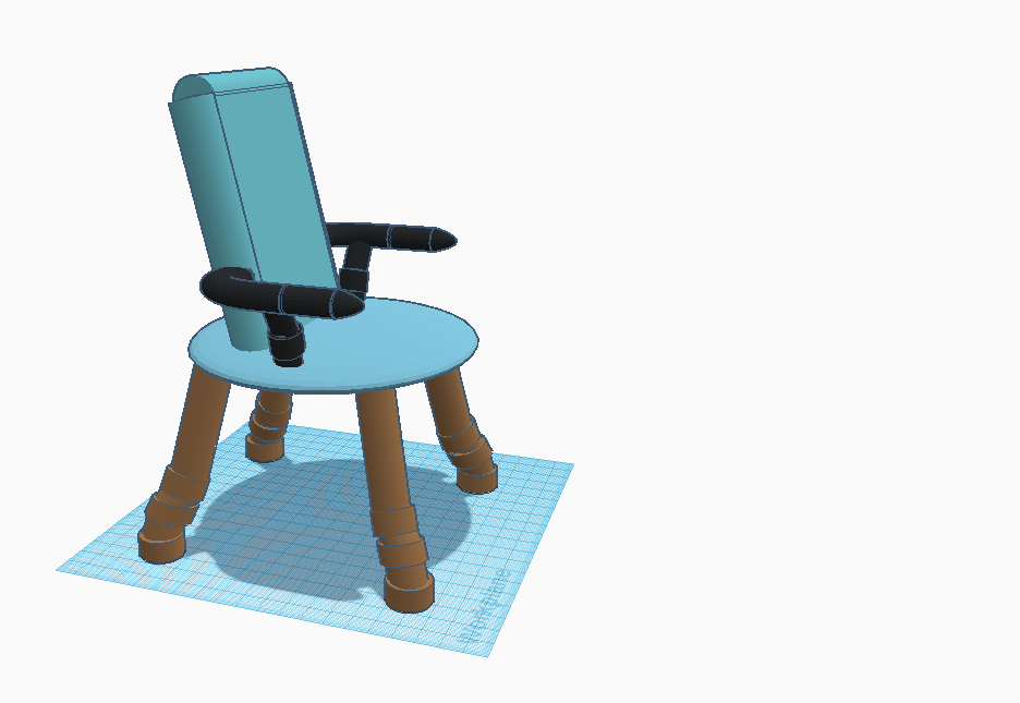 Hi My Name Is Will and I Am in Year 8 I Made a Blue Chair to Light Up a Room