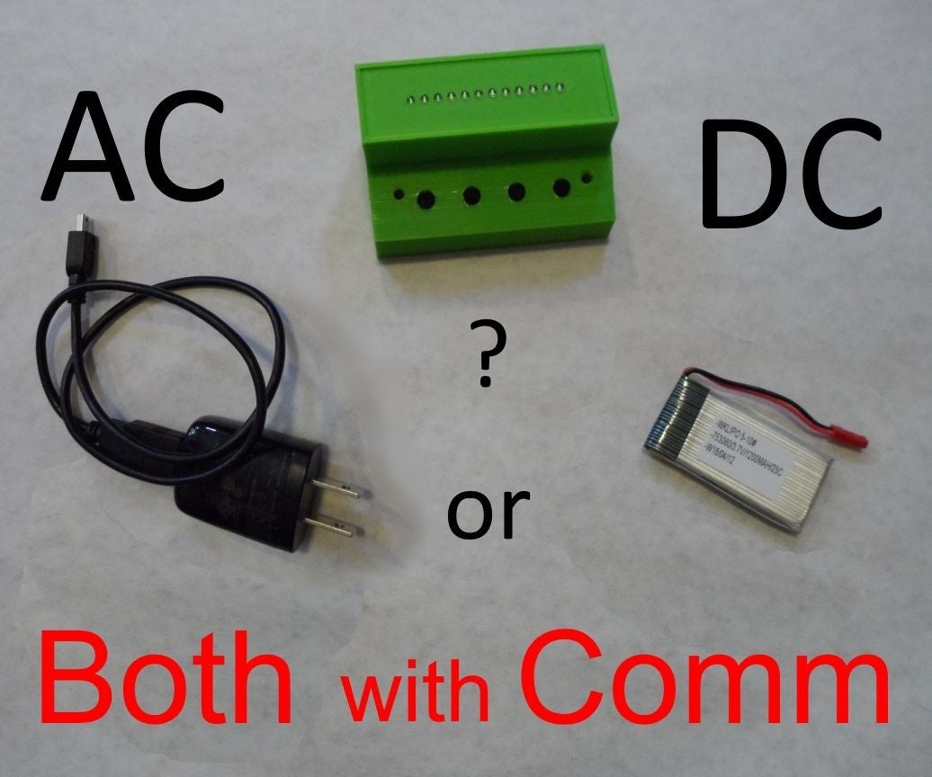 Dual Power for Your Portable Micro-Controller Project