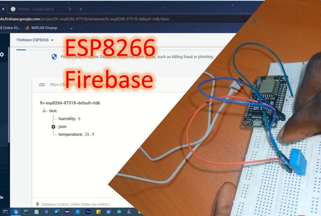 How to Send Data From NodeMCU or ESP8266 to Google Firebase