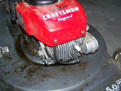 Mower Kicks Back--Replace the Flywheel Key