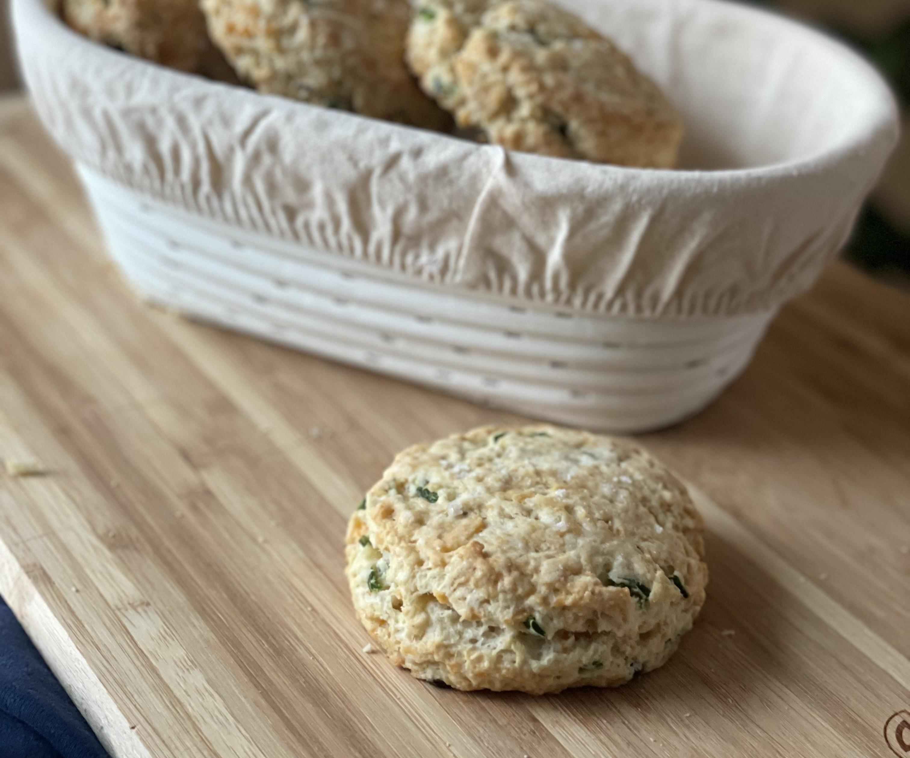 Vegan Jalapeno Cheddar Biscuits