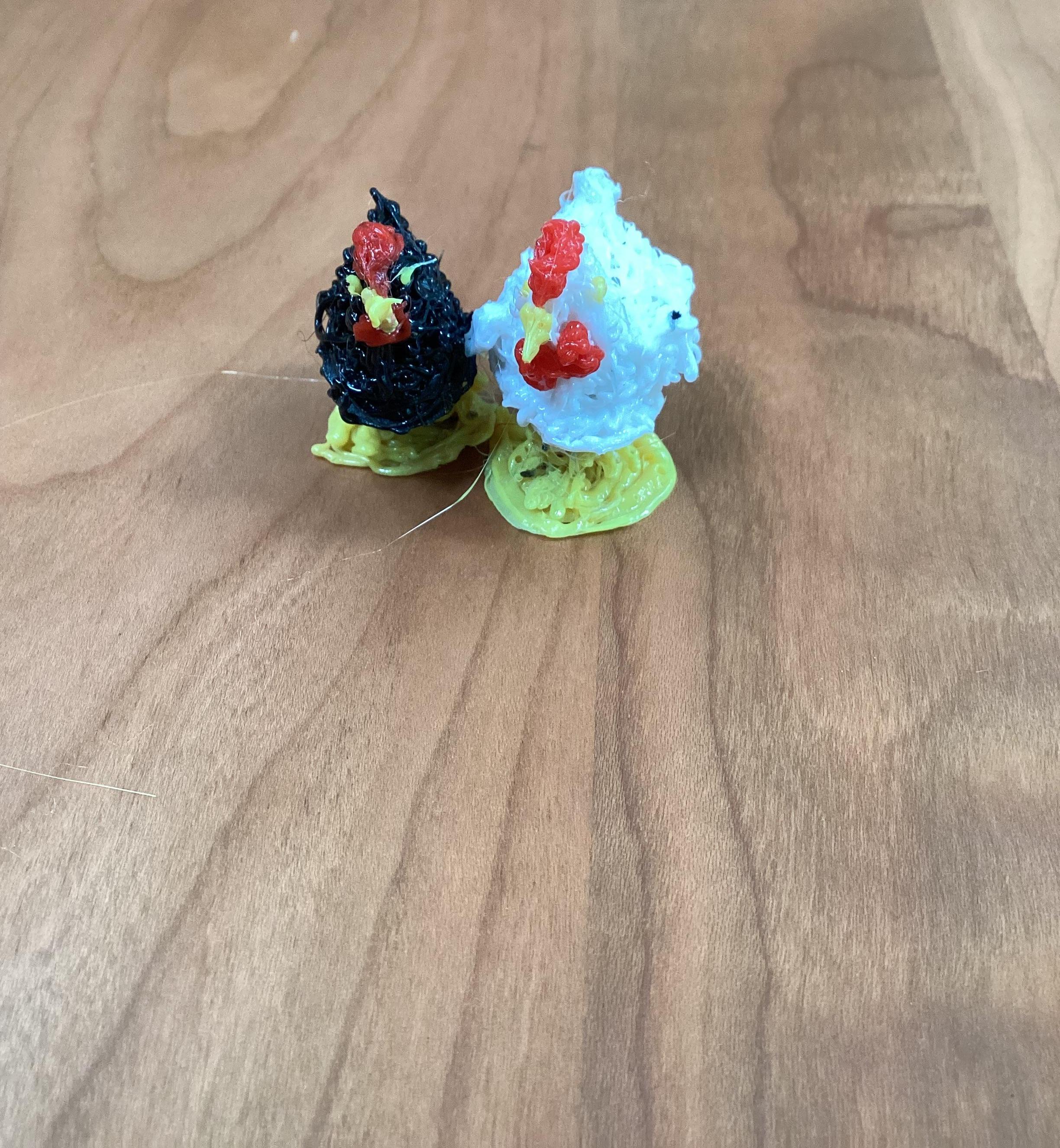 Simple Chicken With 3d Pen