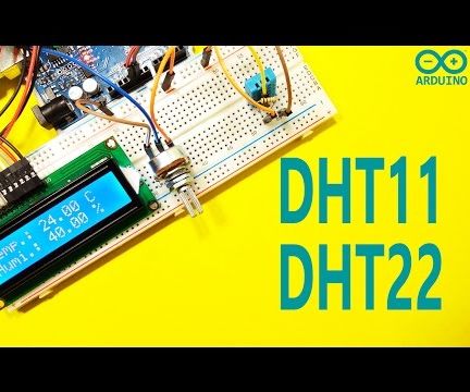 Arduino - How to Use DHT11 and DHT22 Humidity and Temperature Sensor