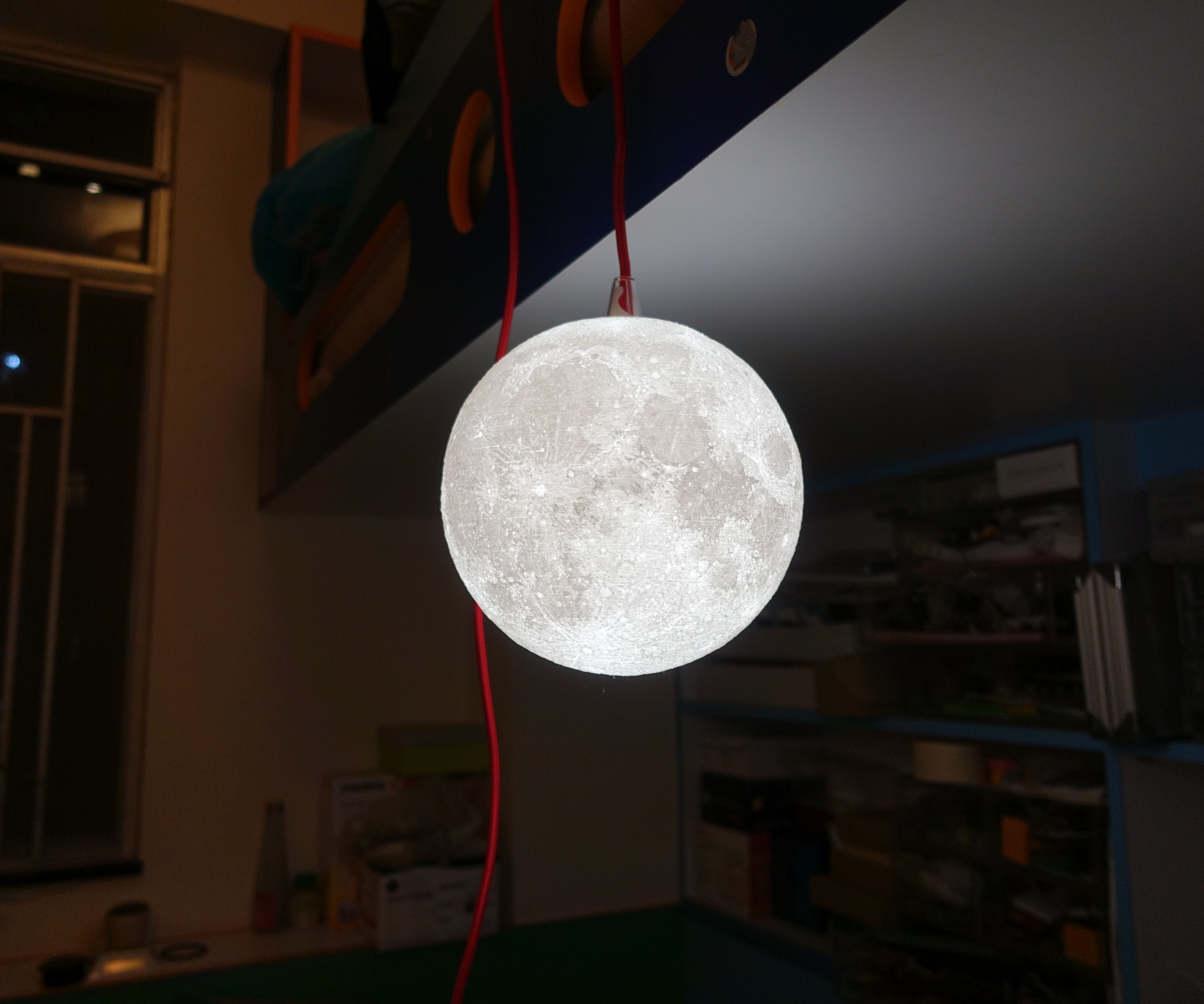 IKEA SEKOND Pendant Moon Lamp