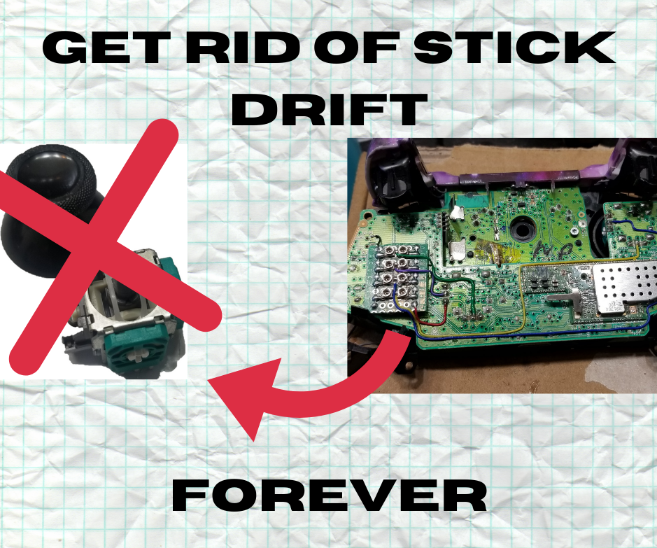 Understand Controller Stick Drift and a Mod to Get Rid of It Forever! (overkill)