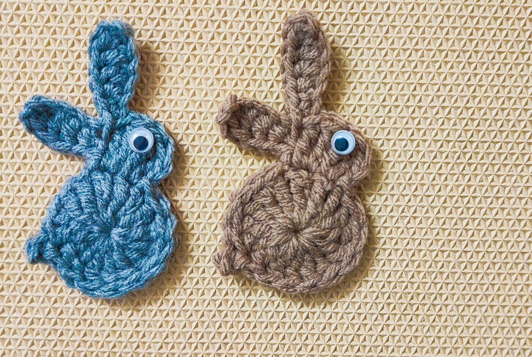 How to Crochet Easter Bunny Applique