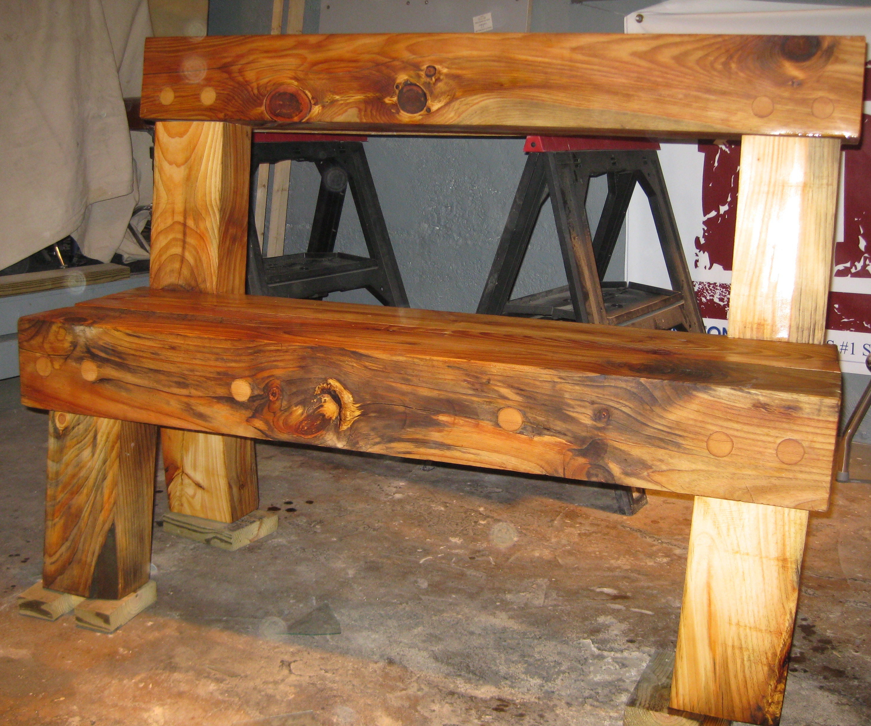 Reclaimed Bench