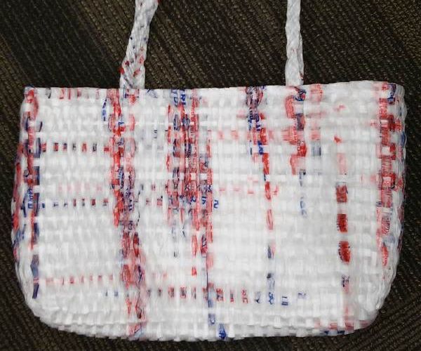 Woven Plastic Purse