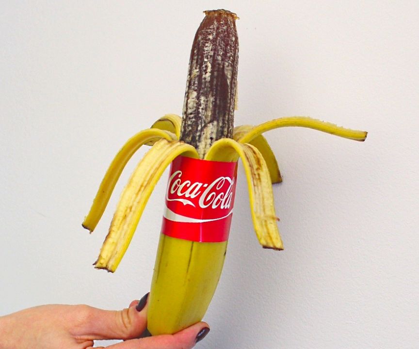 Diy Banana From Coca-Cola | Gummy Banana