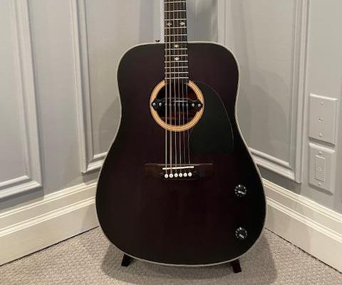 ACOUSTIC TO ELECTRIC GUITAR CONVERSION