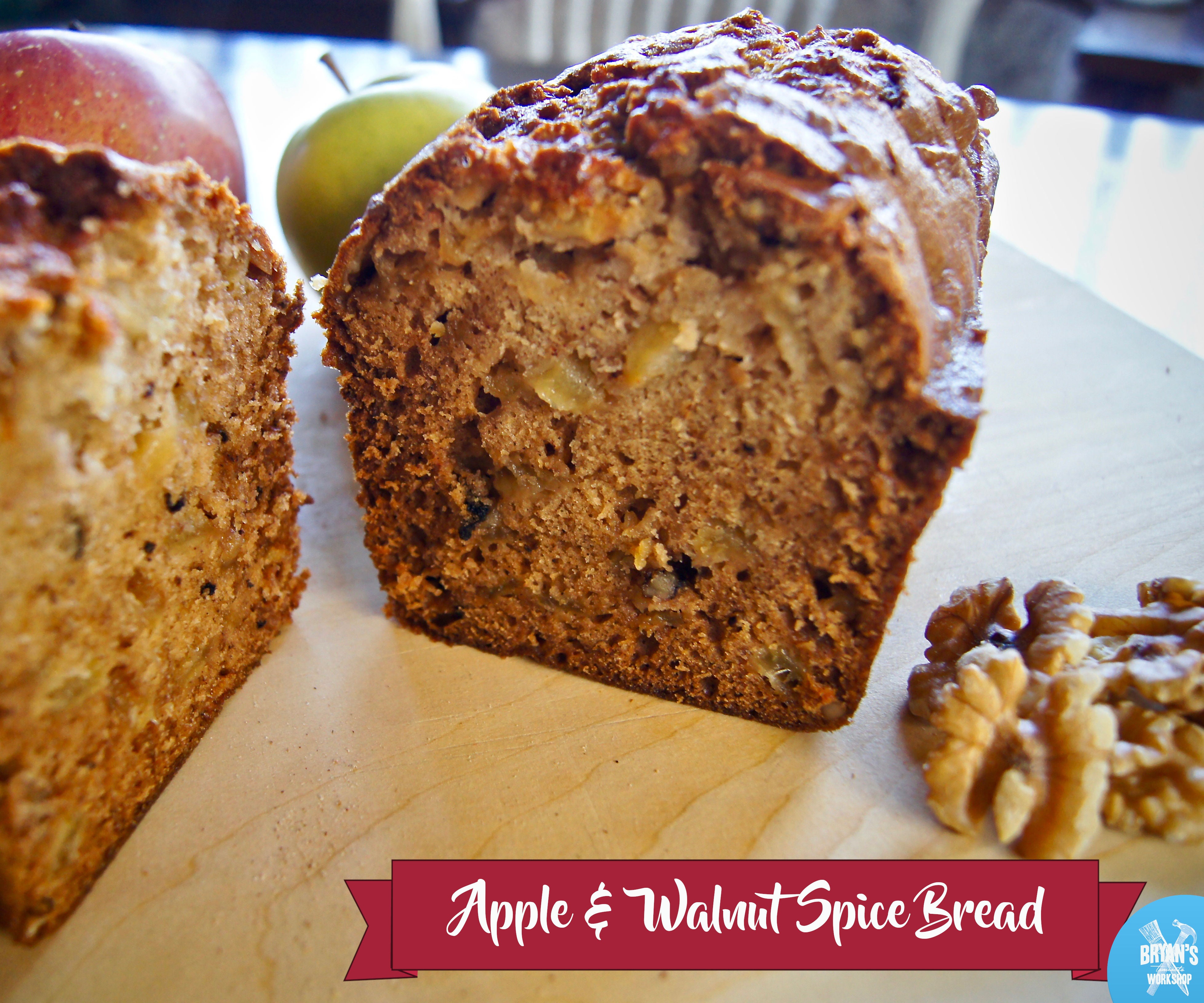 Apple & Walnut Spice Bread! 