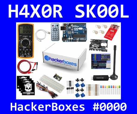 HackerBoxes 0000: DC Circuits, Software Radio, RFID, Infrared