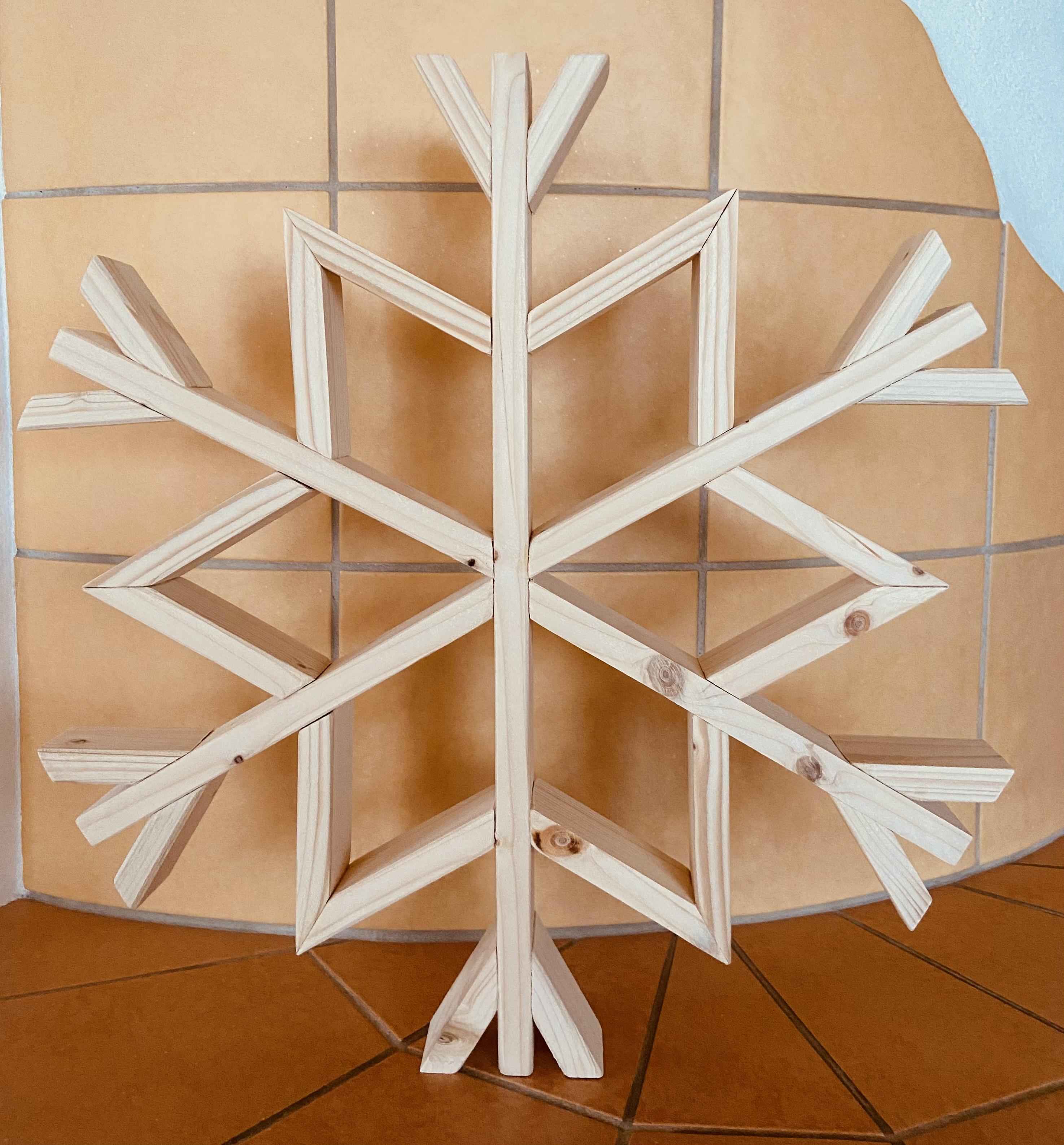 Wooden Snowflake