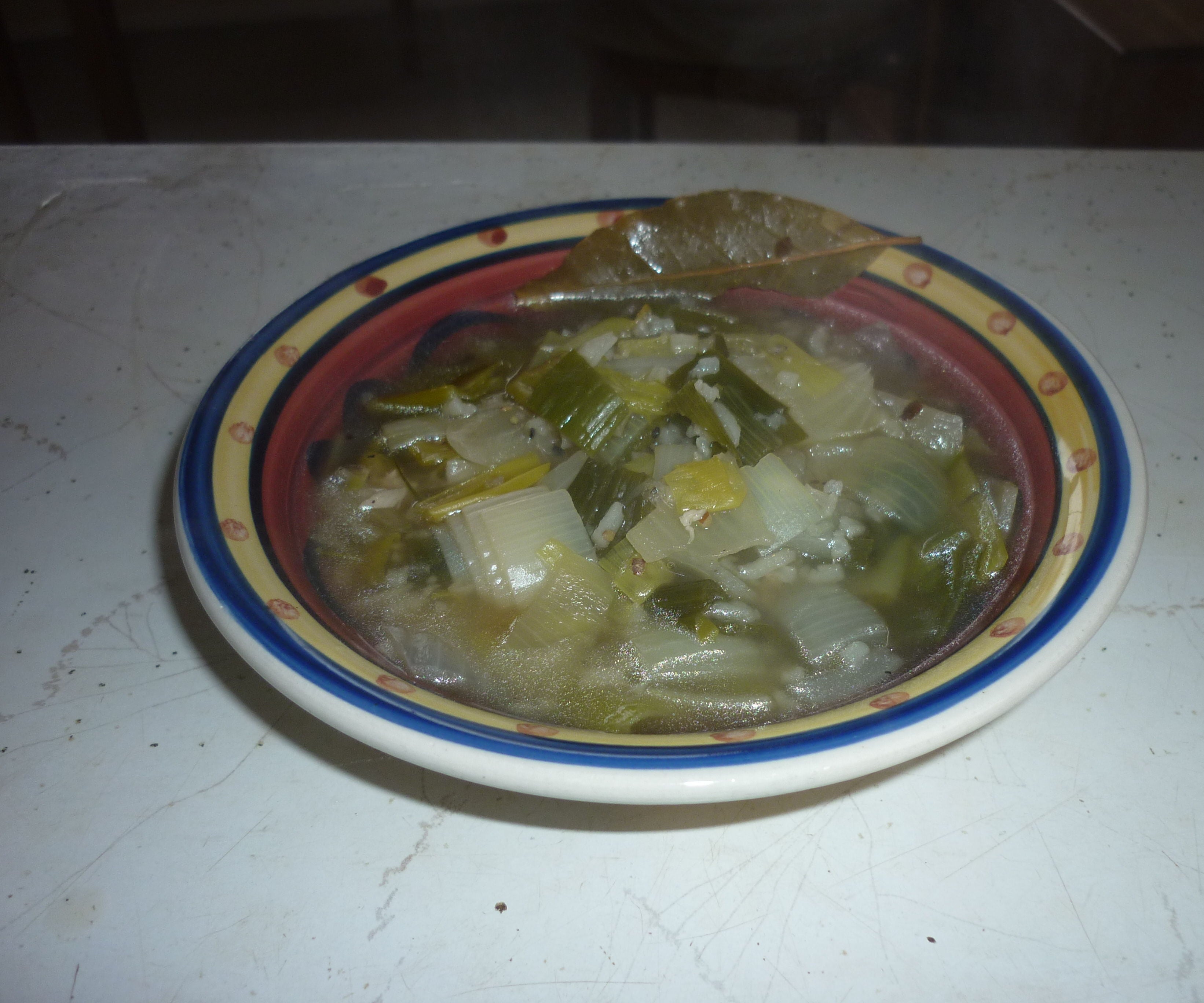 Cock-a-Leekie Soup