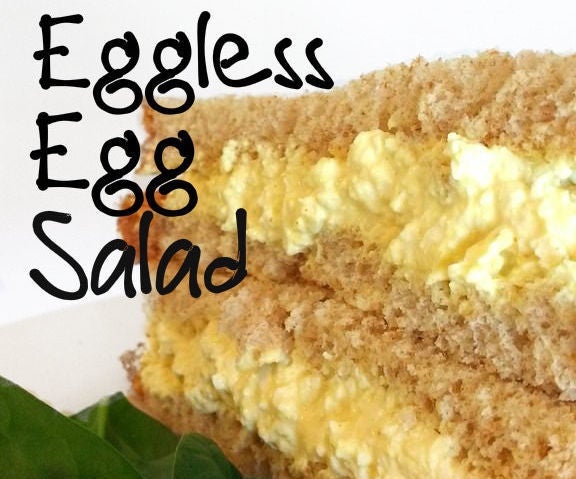 The Eggiest, Eggless Egg Salad (<1 Minute!)