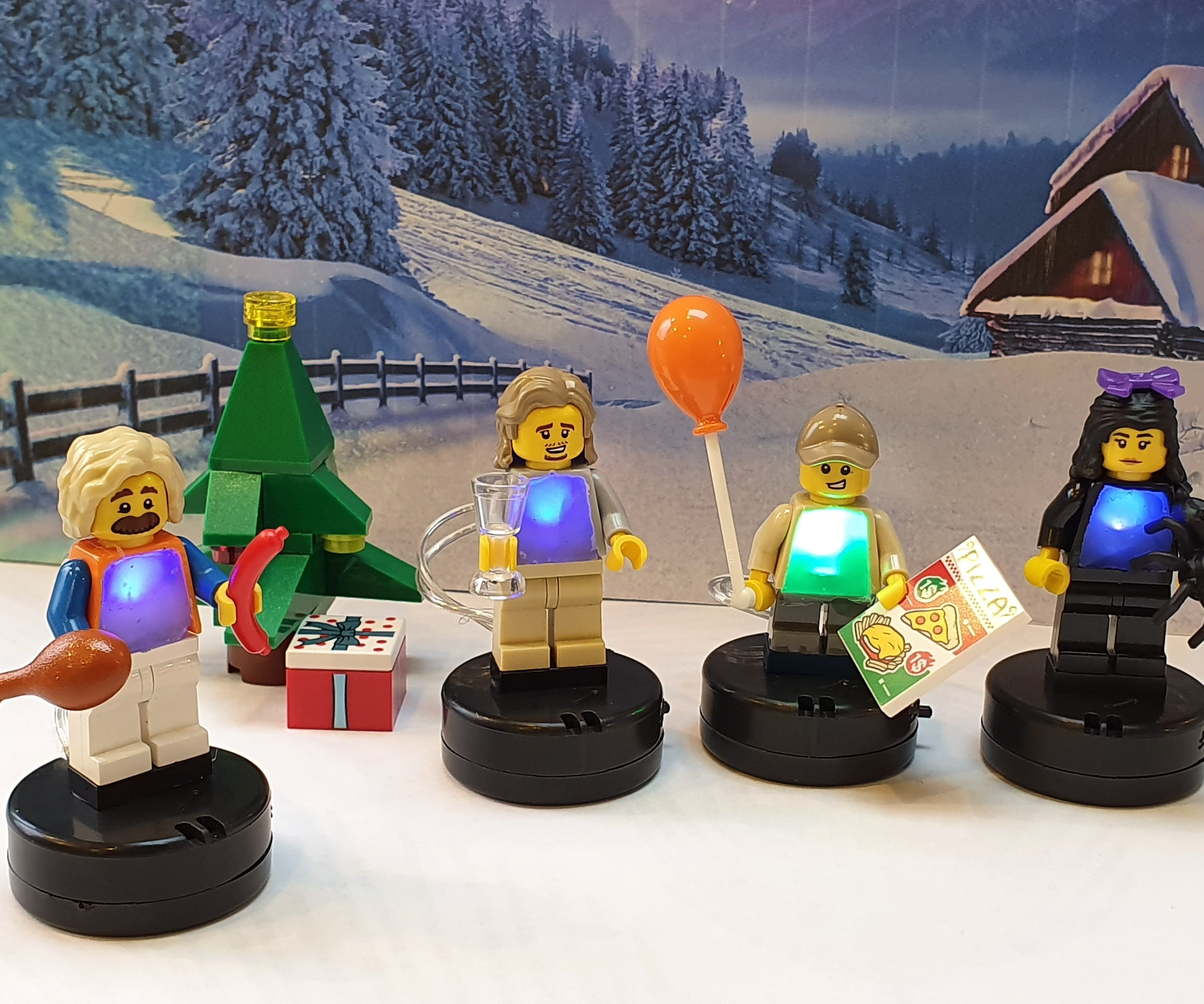 Lego Minifig LED Party Sweaters