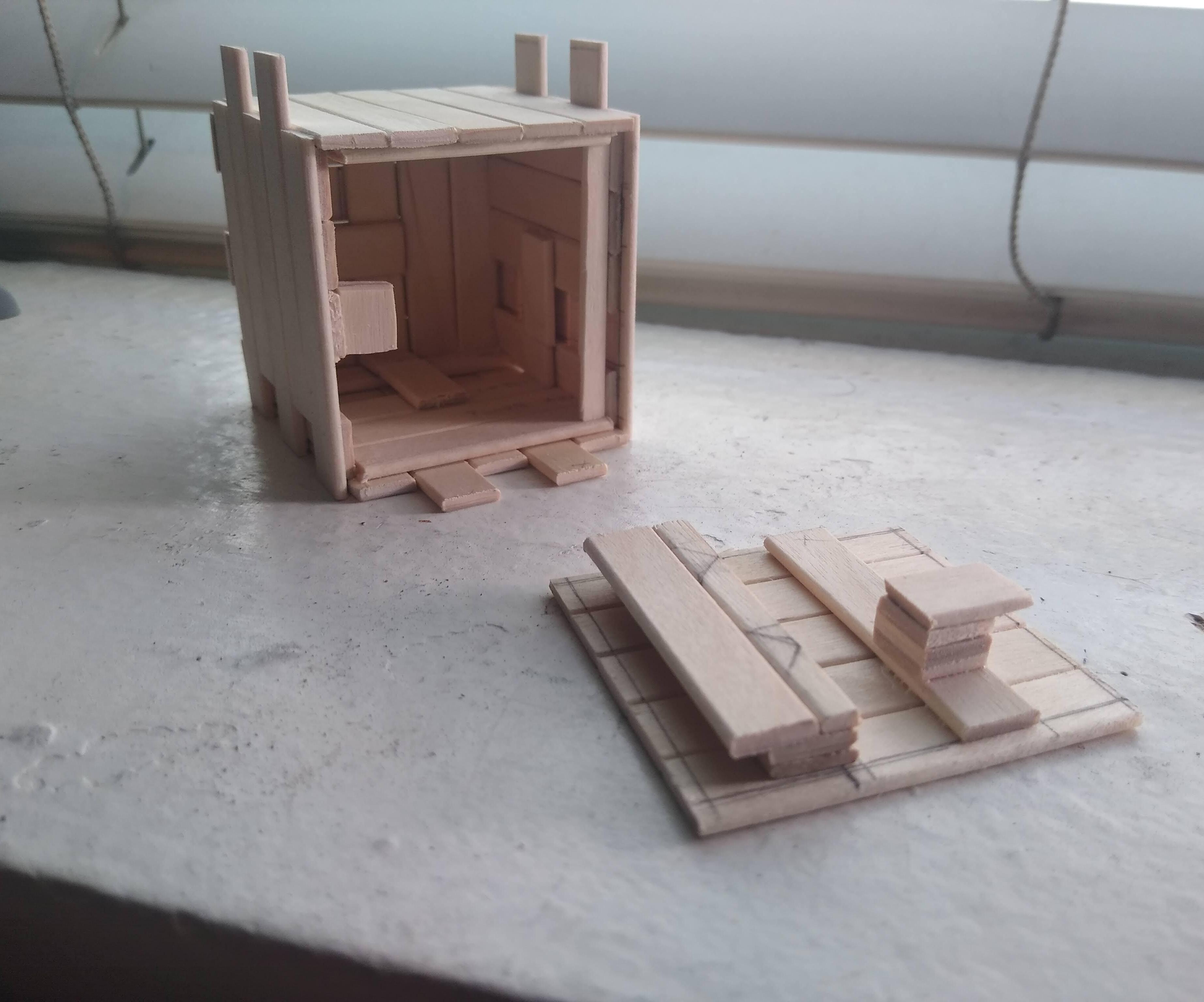 Craft Stick Puzzle Box 1