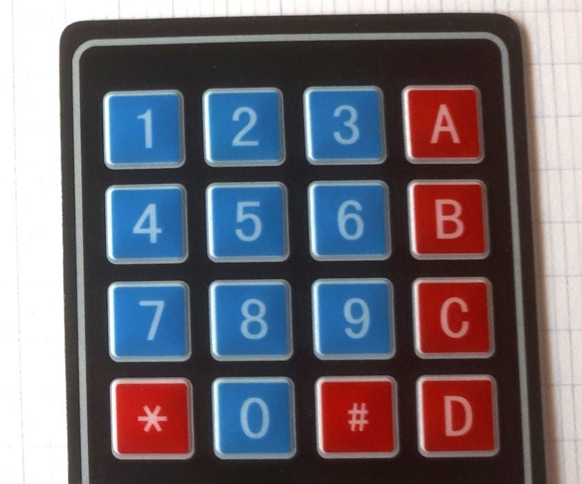 Using a 4x4 KeyPad With CircuitPython