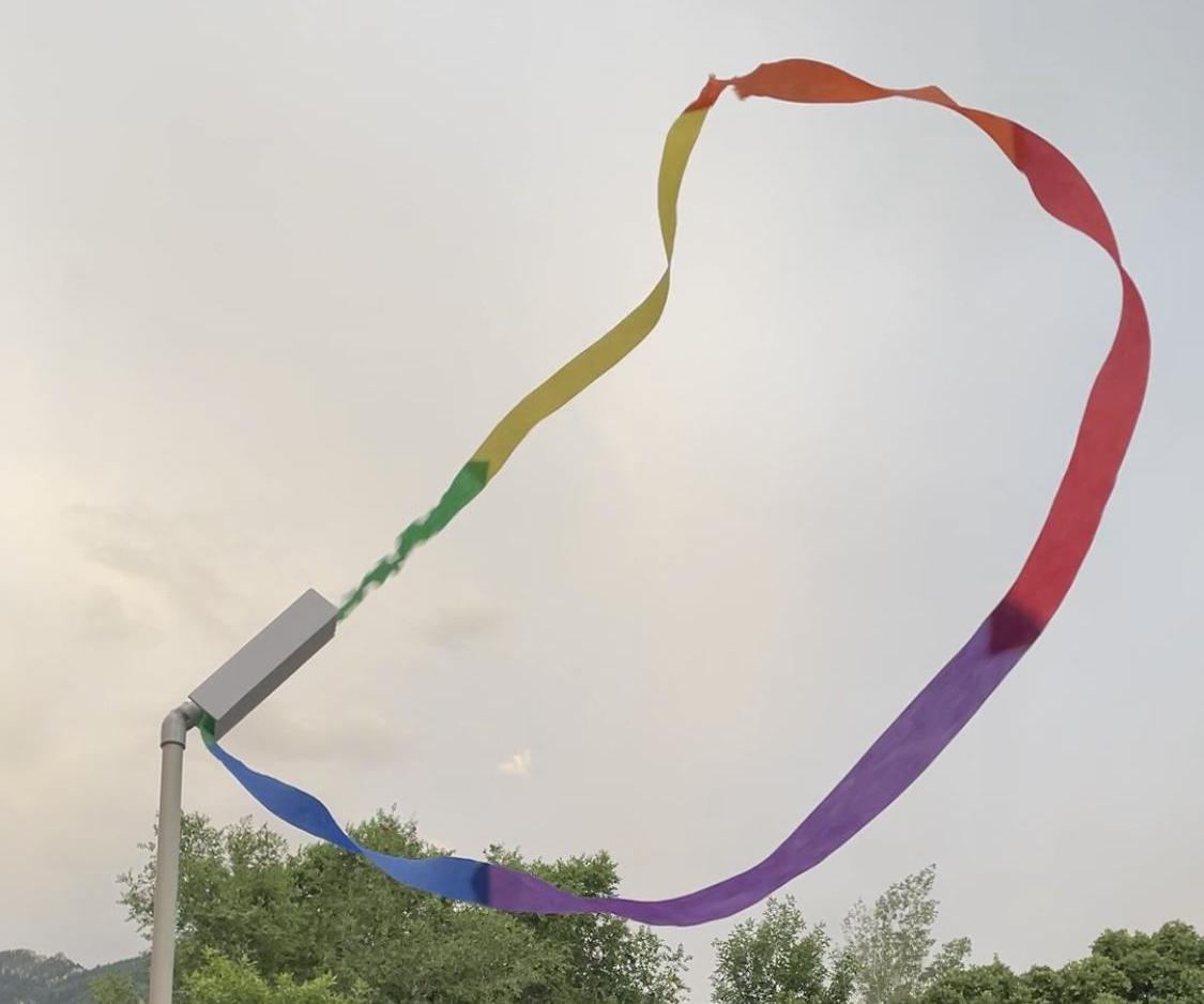Rainbow Ribbon Power Streamer (Looper)