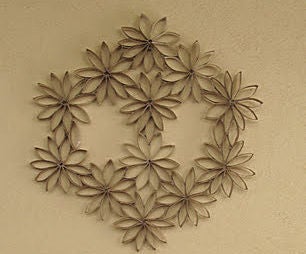 Paper Roll Wall Art