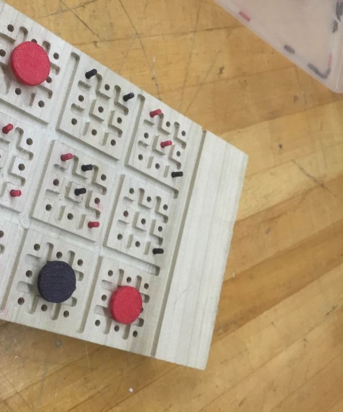Simple CNC Board Game Using CAD Software (AHS)