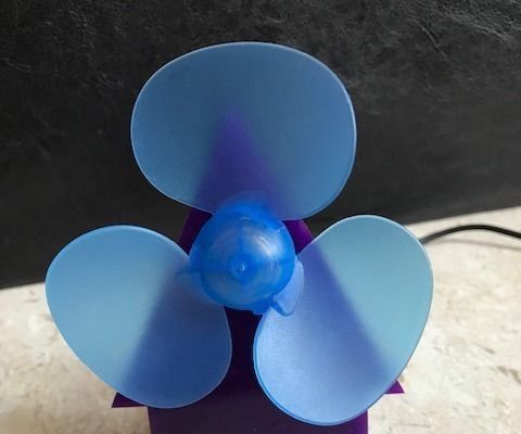 Acrylic Desk Fan (customizable) 