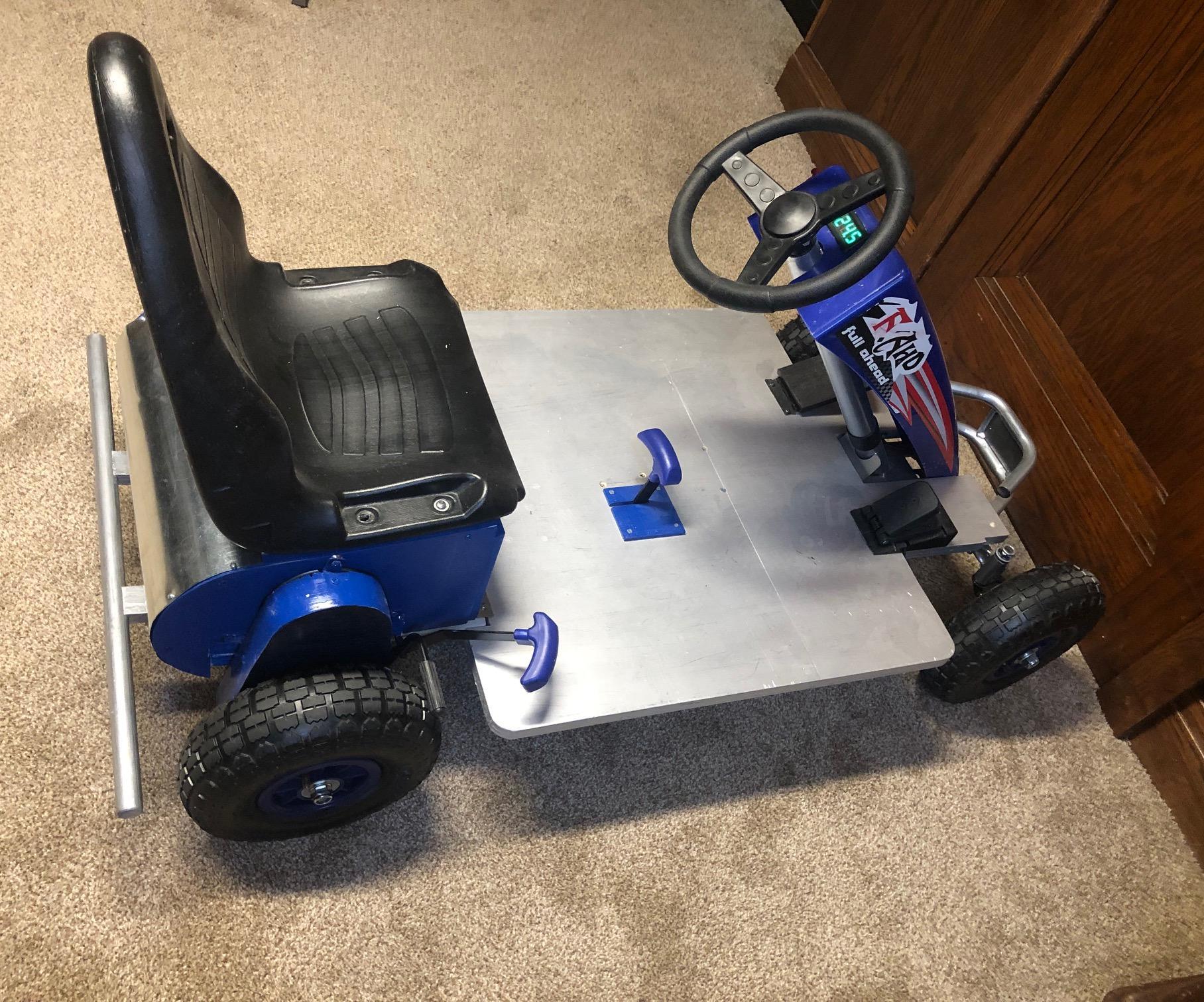 Electric Powered Pedal Car Conversion