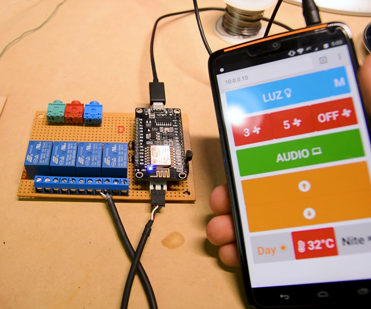 NodeMCU Smart Room | ESP8266 | Arduino