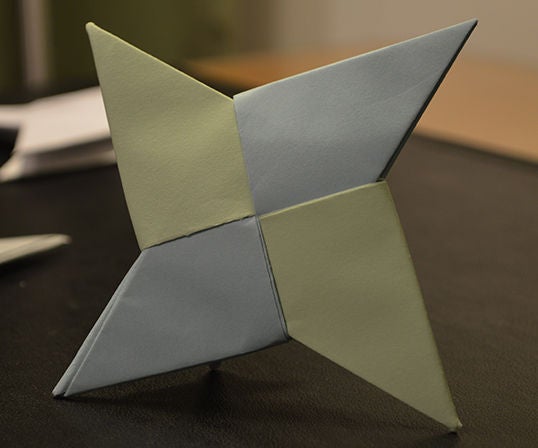 How to Make a Paper Ninja Star/Shuriken