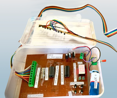 Water Level Indicator With 7 Segment Led Display