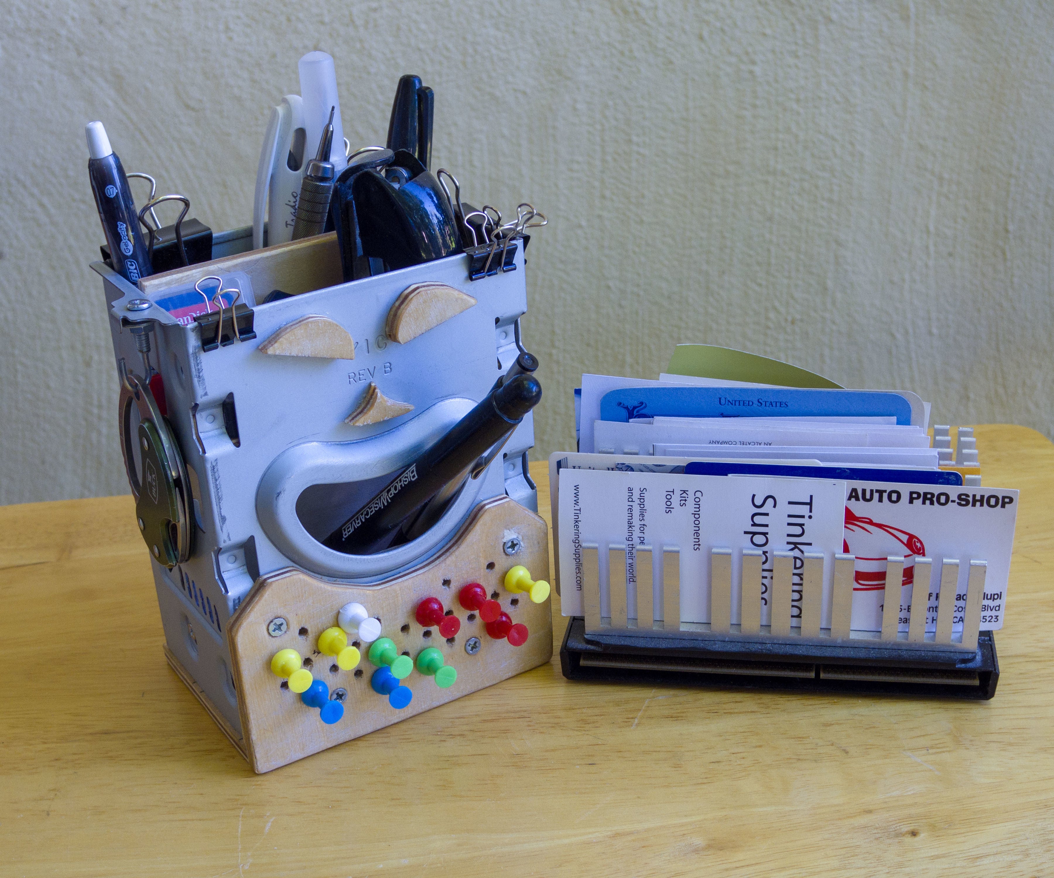 Geek Office Supply Organizer