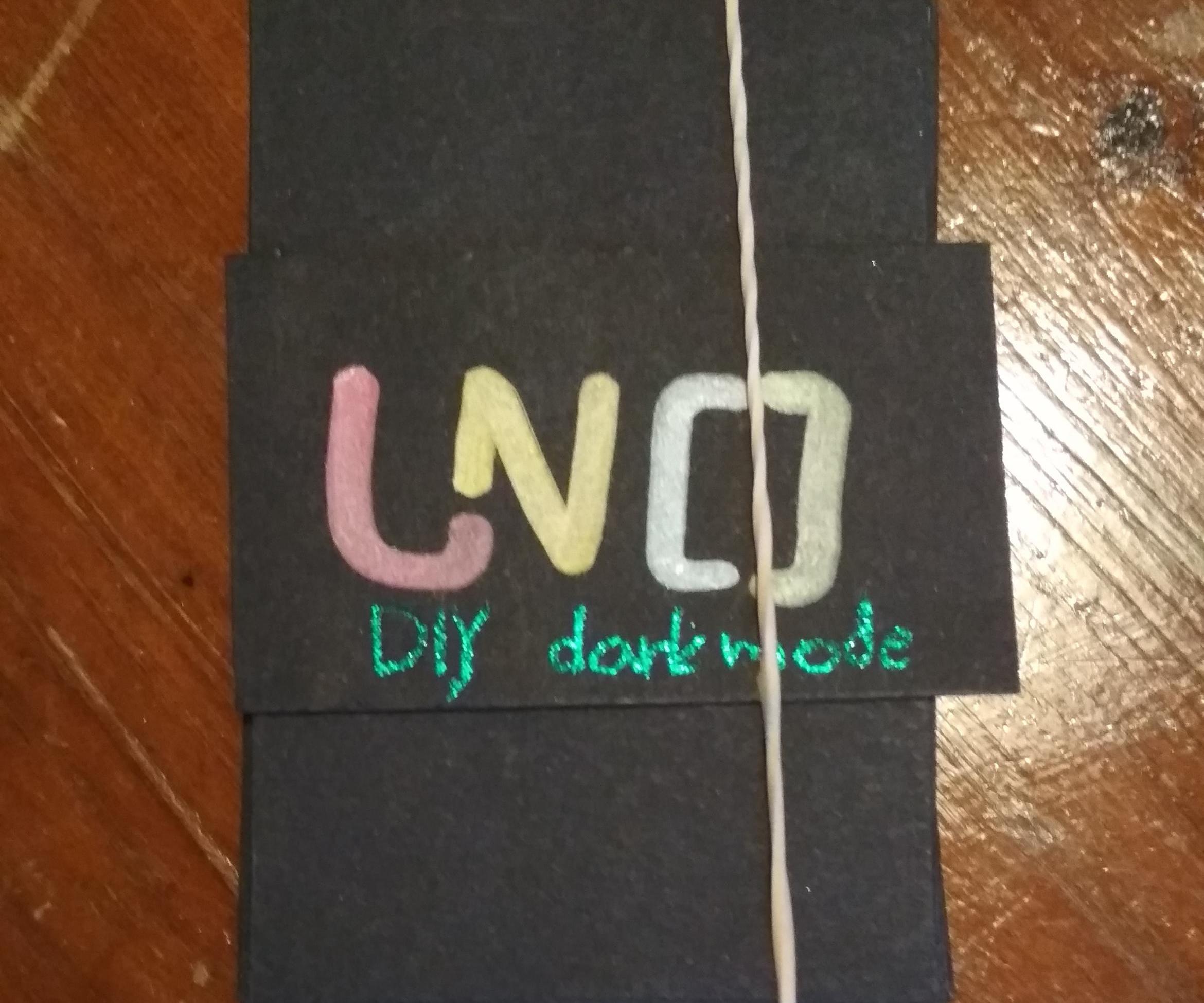 Dark UNO Cards