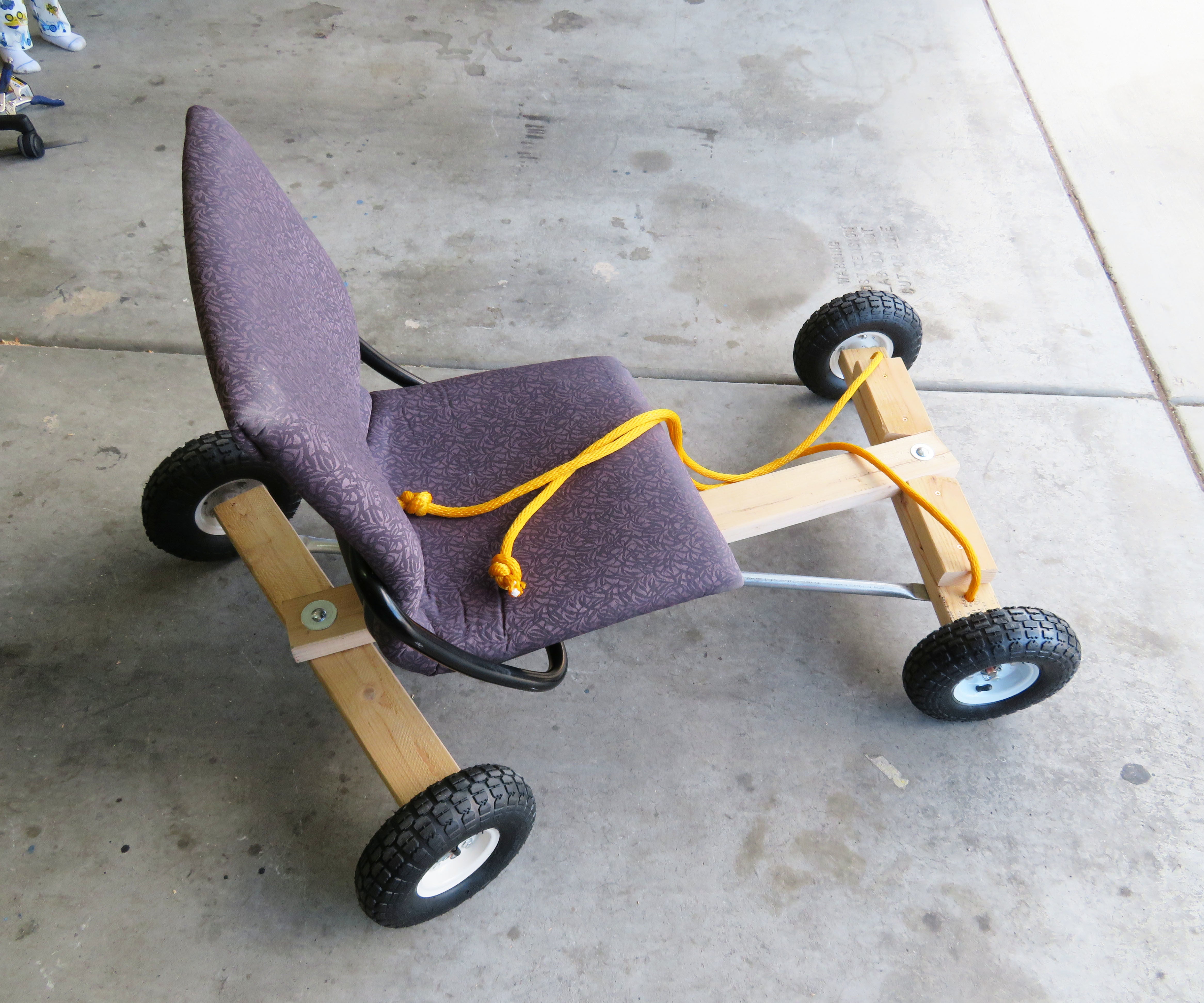 Office Chair Racer With Articulated Steering