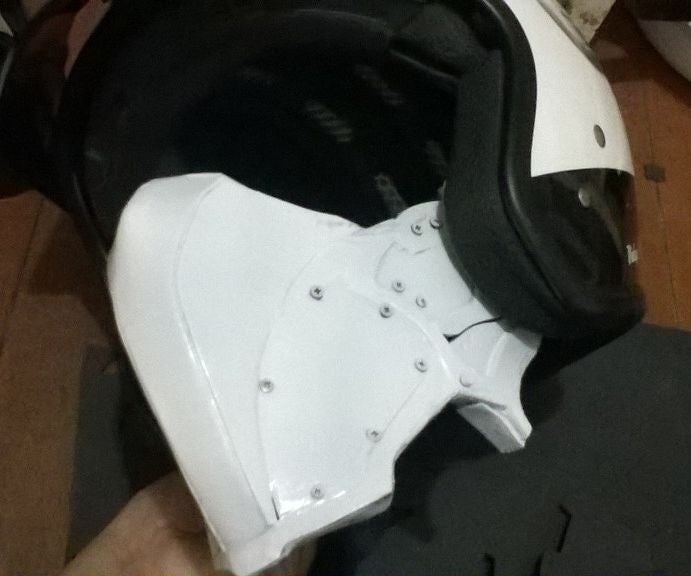 Motorcycle Face Mask Made From EVA Foam