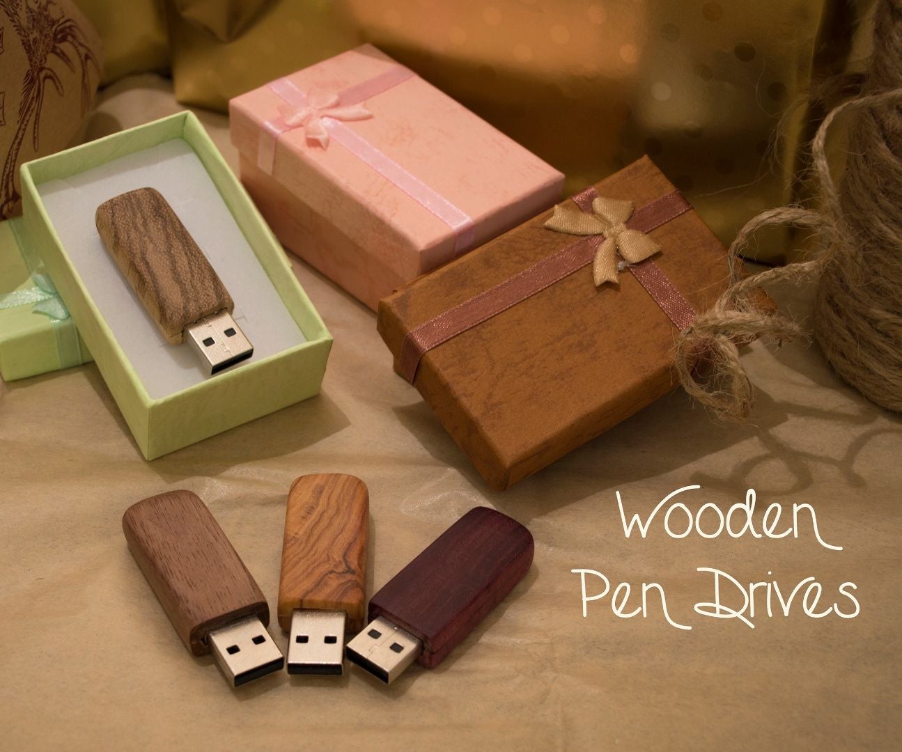 Wooden Pen Drives