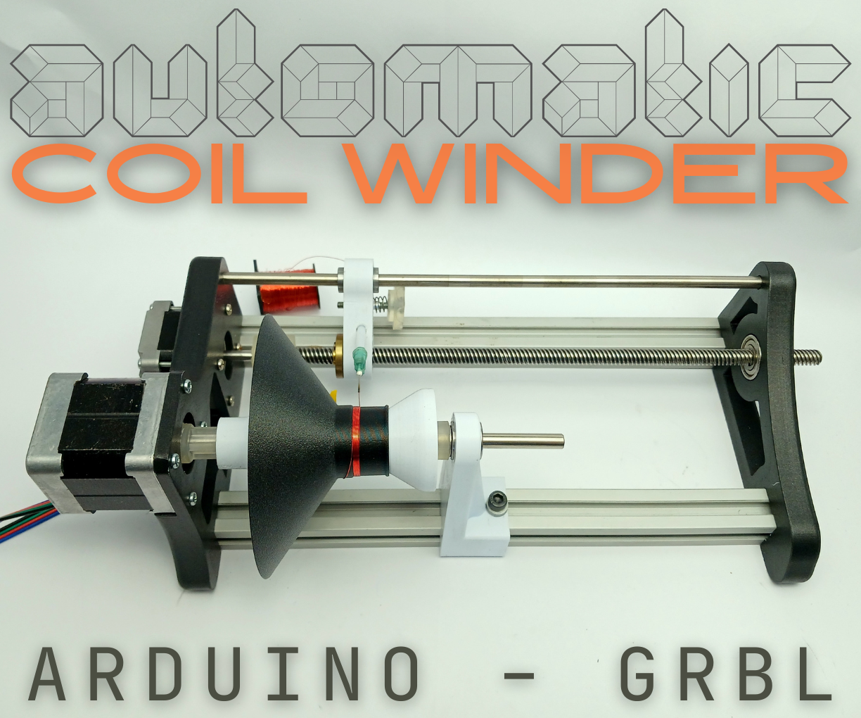 Arduino/GRBL Based Desktop Automatic Coil Winder!