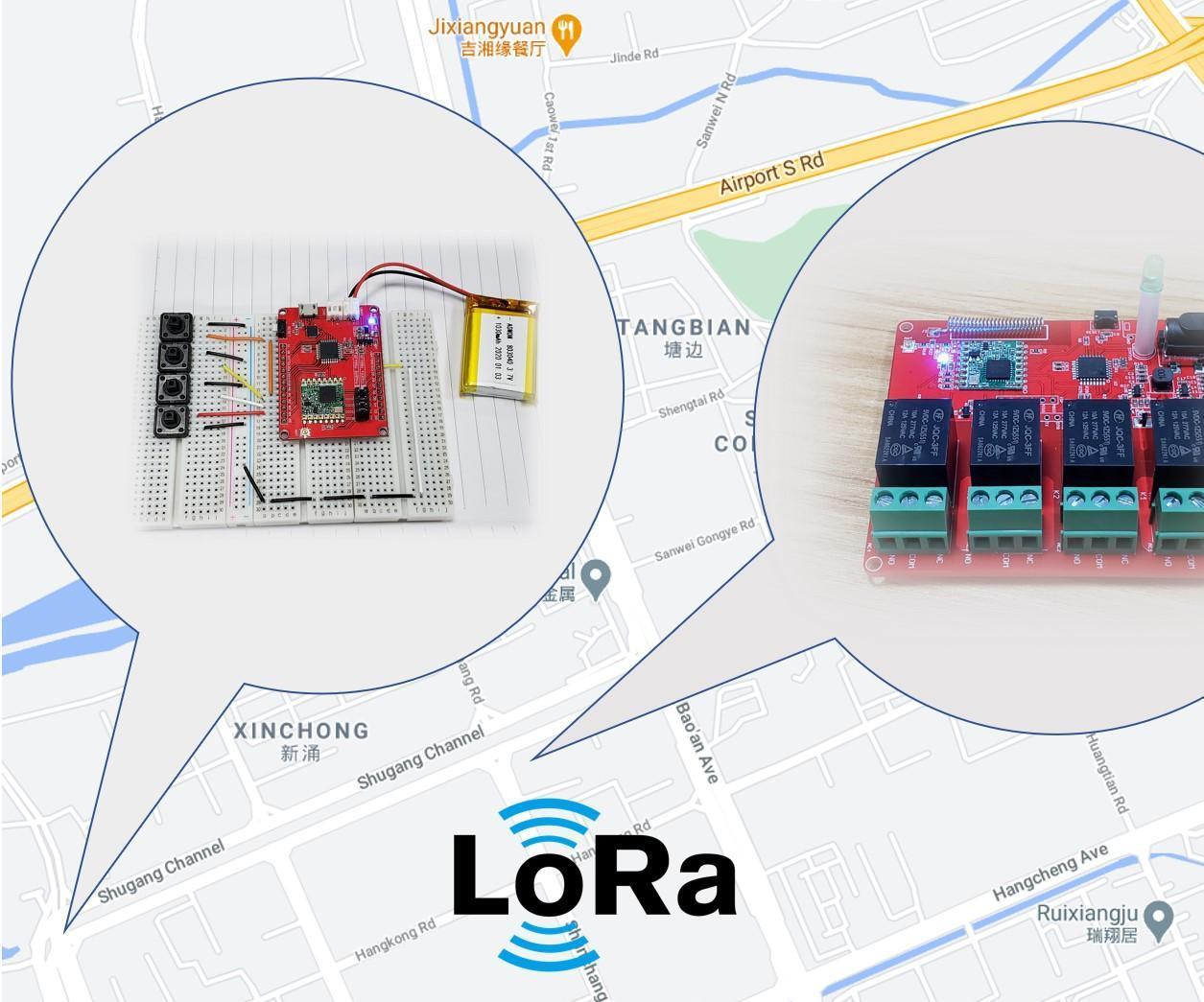 Wireless Control With Lora