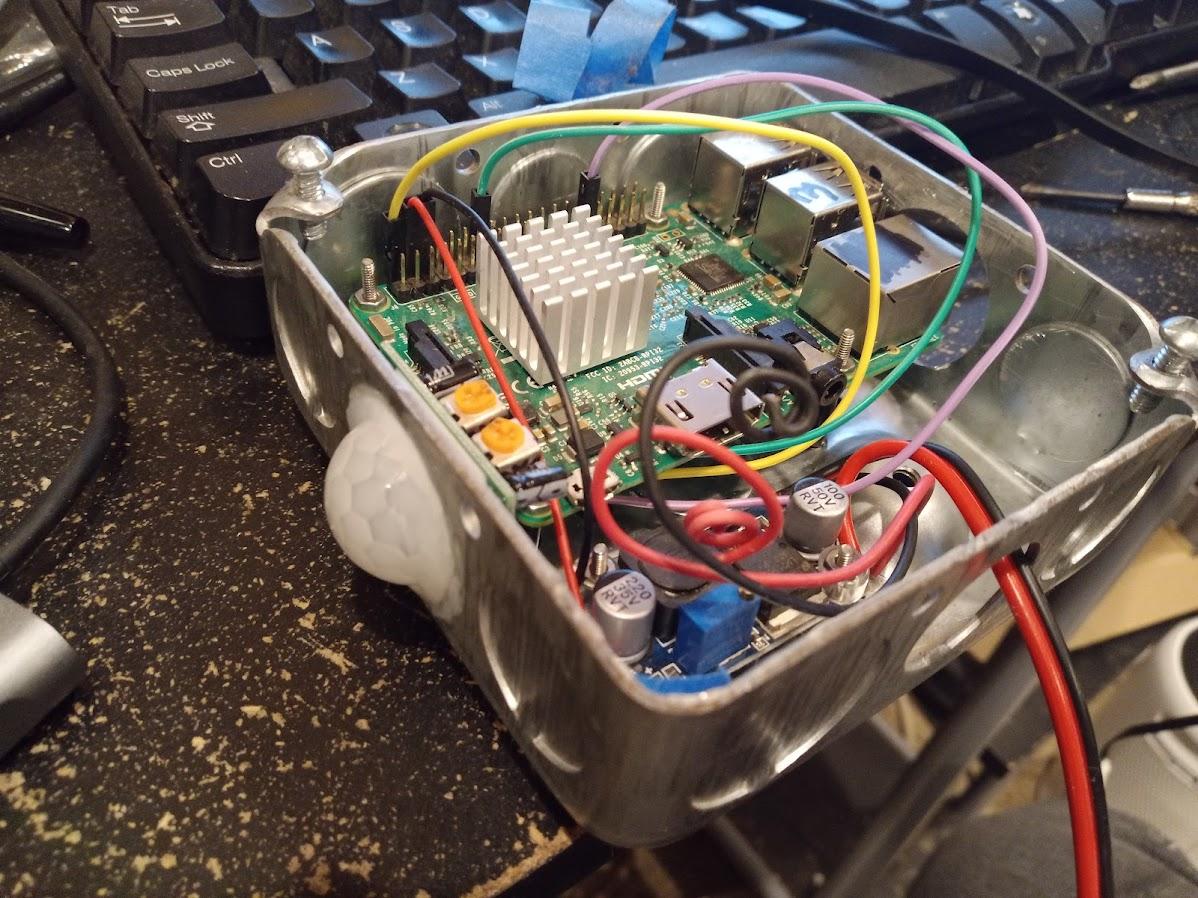 Raspberry Pi With a Motion Sensor